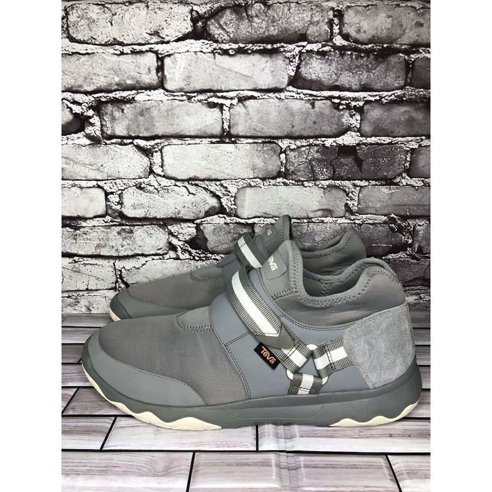 Teva 1015239 Arrowood Evo Gray Synthetic Strap Comfort Shoes Men’s 14M US/48.5EU